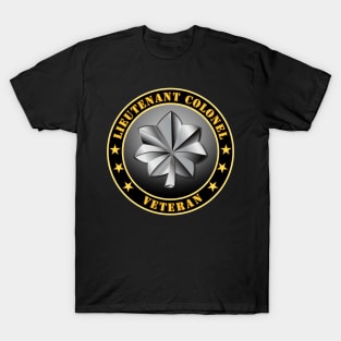 Army - Lieutenant Colonel Veteran T-Shirt